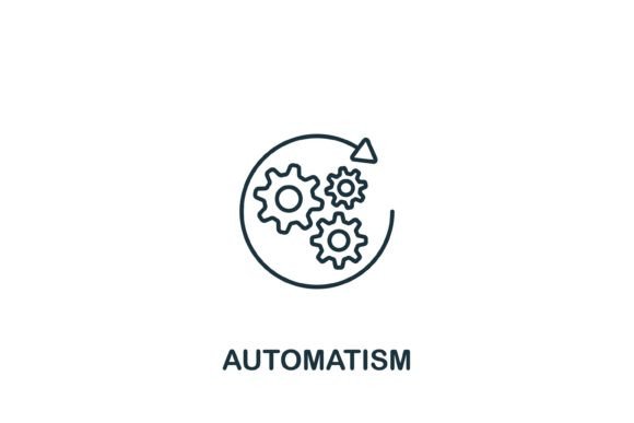 Automatism Icon: Graphics for Modern Branding