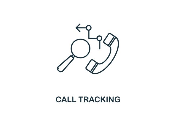 Call Tracking Icon Graphics and Icons