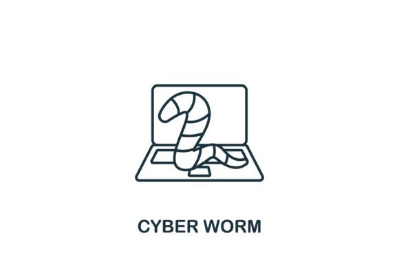 Cyber Worm Icon Review