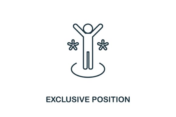 Exclusive Position Icon: Graphics and Icons for Creative Design