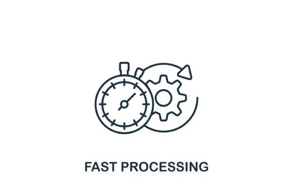 Fast Processing Icon Graphics and Icons