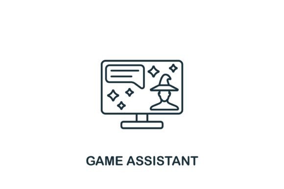 Game Assistant Icon Graphics and Icons
