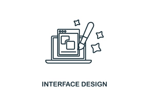 Interface Design Icon: Graphics and Icons for Modern Publishing