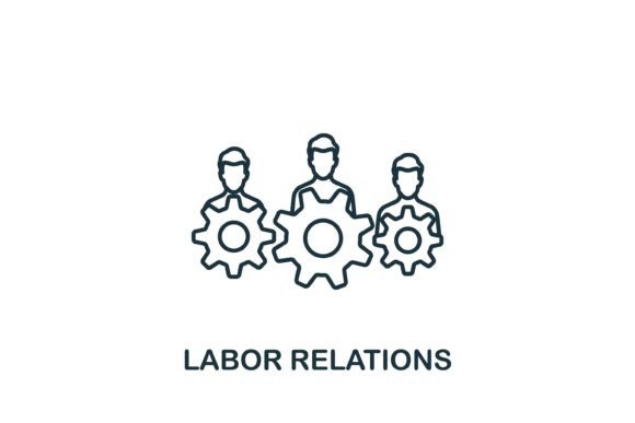 Labor Relations Icon: Graphics and Icons for Branding