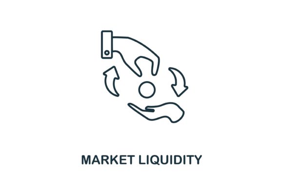 Market Liquidity Icon Graphics and Icons