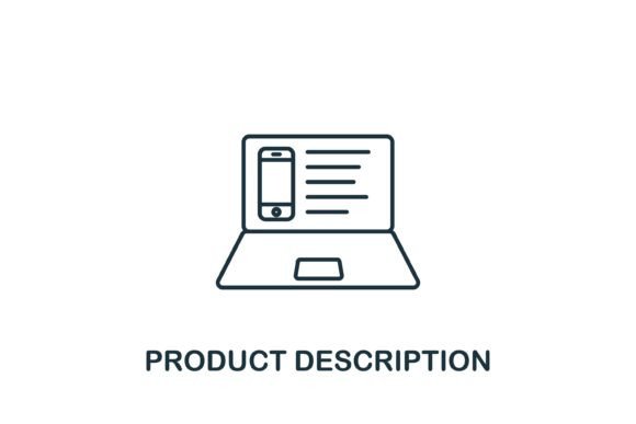 Product Description Icon Graphics and Icons
