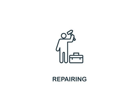 Repairing Icon: Graphics and Icons for Branding