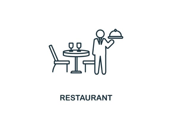 Restaurant Icon: Graphics and Icons for Local Business
