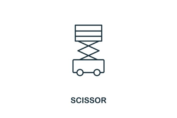 Scissor Icon: Graphics and Icons for Editorial Design