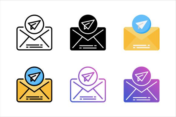 Sending Icon: Graphics and Icons for Modern Design