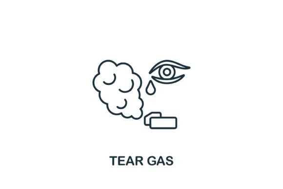 Tear Gas Icon Graphics and Icons
