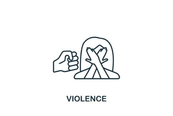 Violence Icon Graphics and Icons